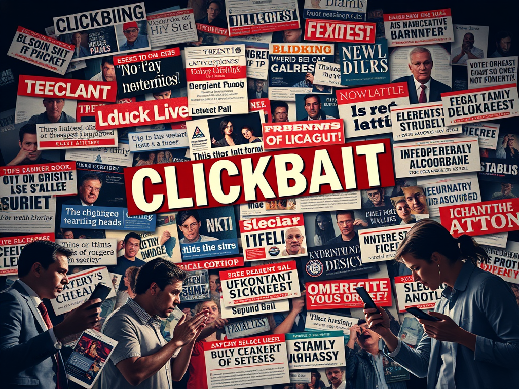 Let’s Be Clear: Clickbait Is designed to Keep You Distracted and Divided